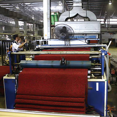 연질 PVC 카펫 생산 라인